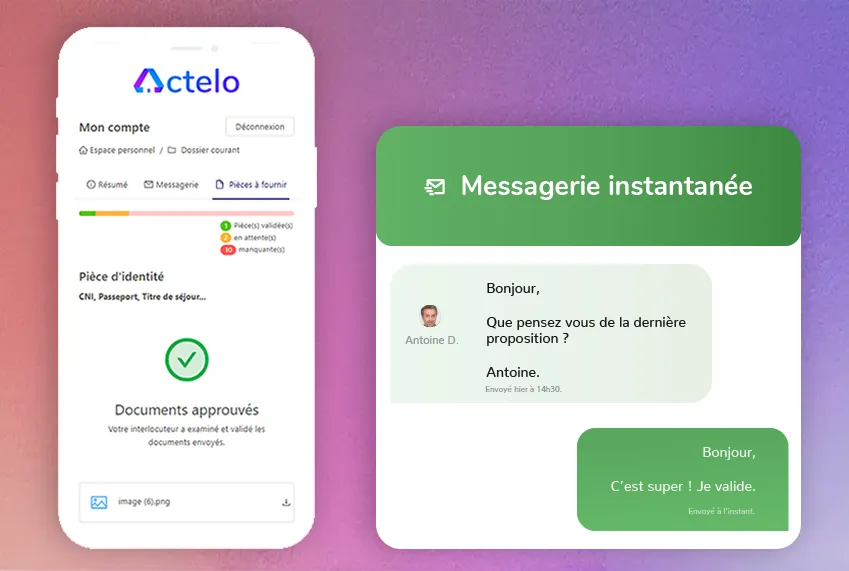 Actelo — Application emprunteur