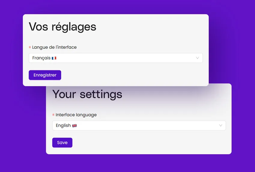 Ofleet — Multilingue