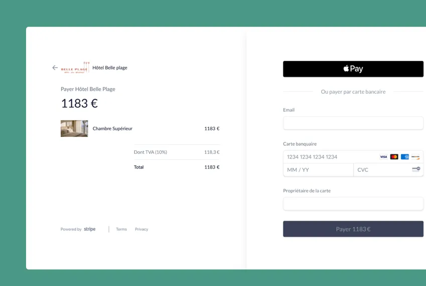 VairStay — Paiement