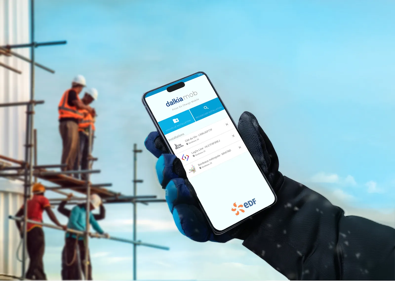 Capture du projet Dalkia